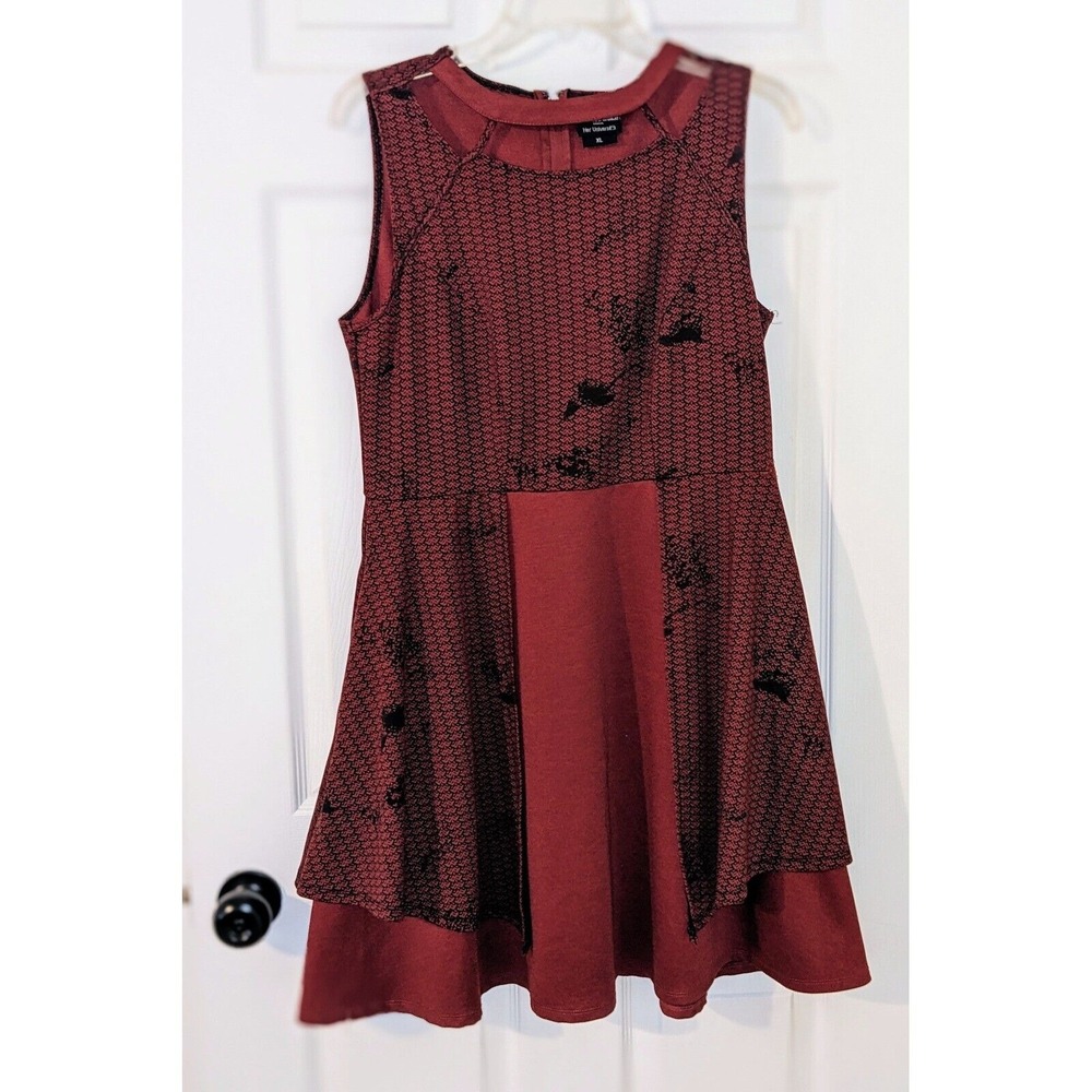 Her Universe Marvel Dr. Strange Fit & Flare Dress Red Black XL Cosplay Pinup